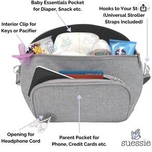 NWT Suessie Fanny Pack Diaper Bag